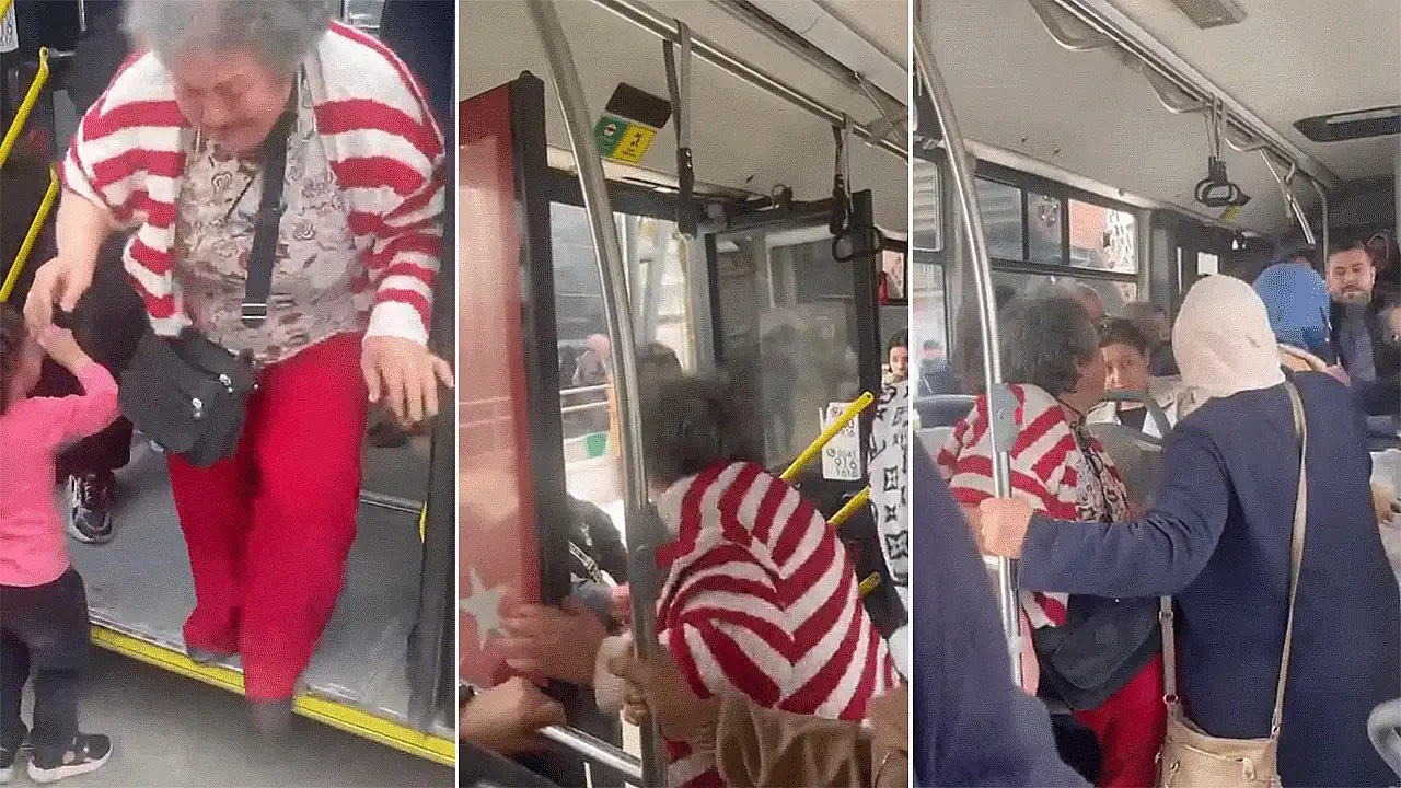 Bursa'da yer yüzünden kavga eden kadınlar şoförün kolunu ısırdı