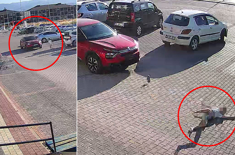 Bursa'da Yolun Karşısına Geçmeye Çalışan Çocuğa Cip Çarptı