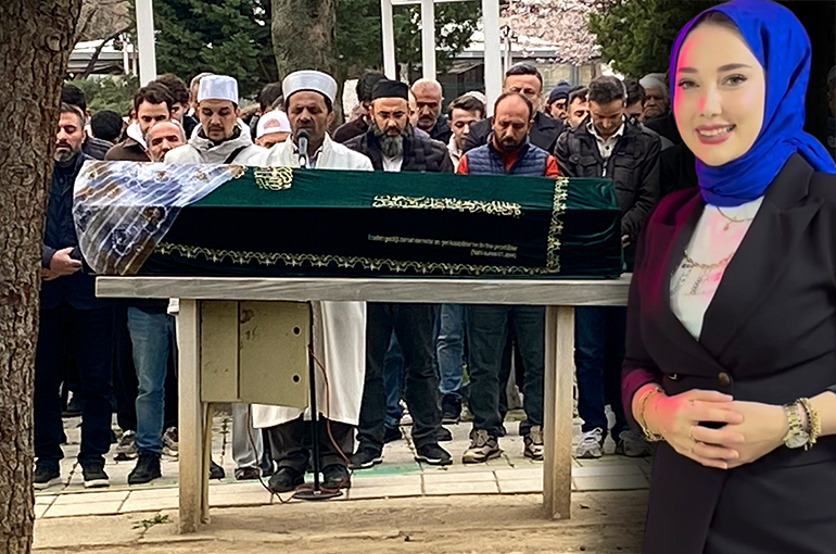 Bursa'daki silahlı saldırıda ölen güzellik uzmanı kadın toprağa verildi