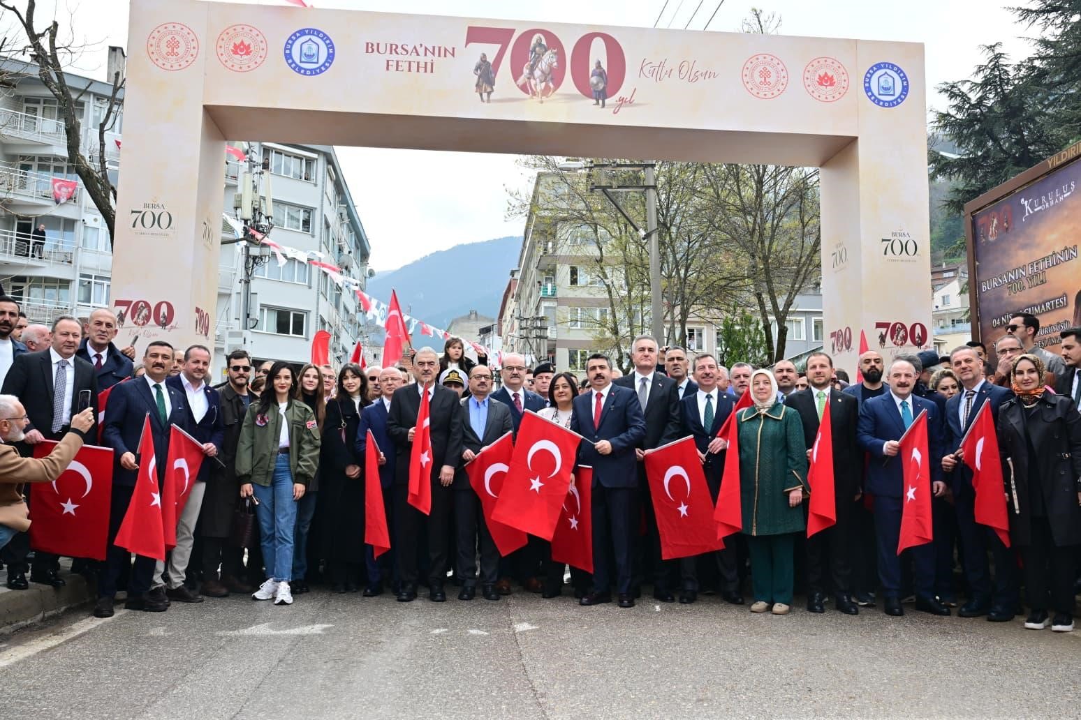 Bursa'nın fethinin 700.yıldönümü kutlanıyor