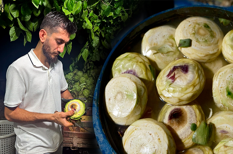Bursa’nın Rekortmen Enginar Soyucusu: Tanesini 10 liraya soyuyor!