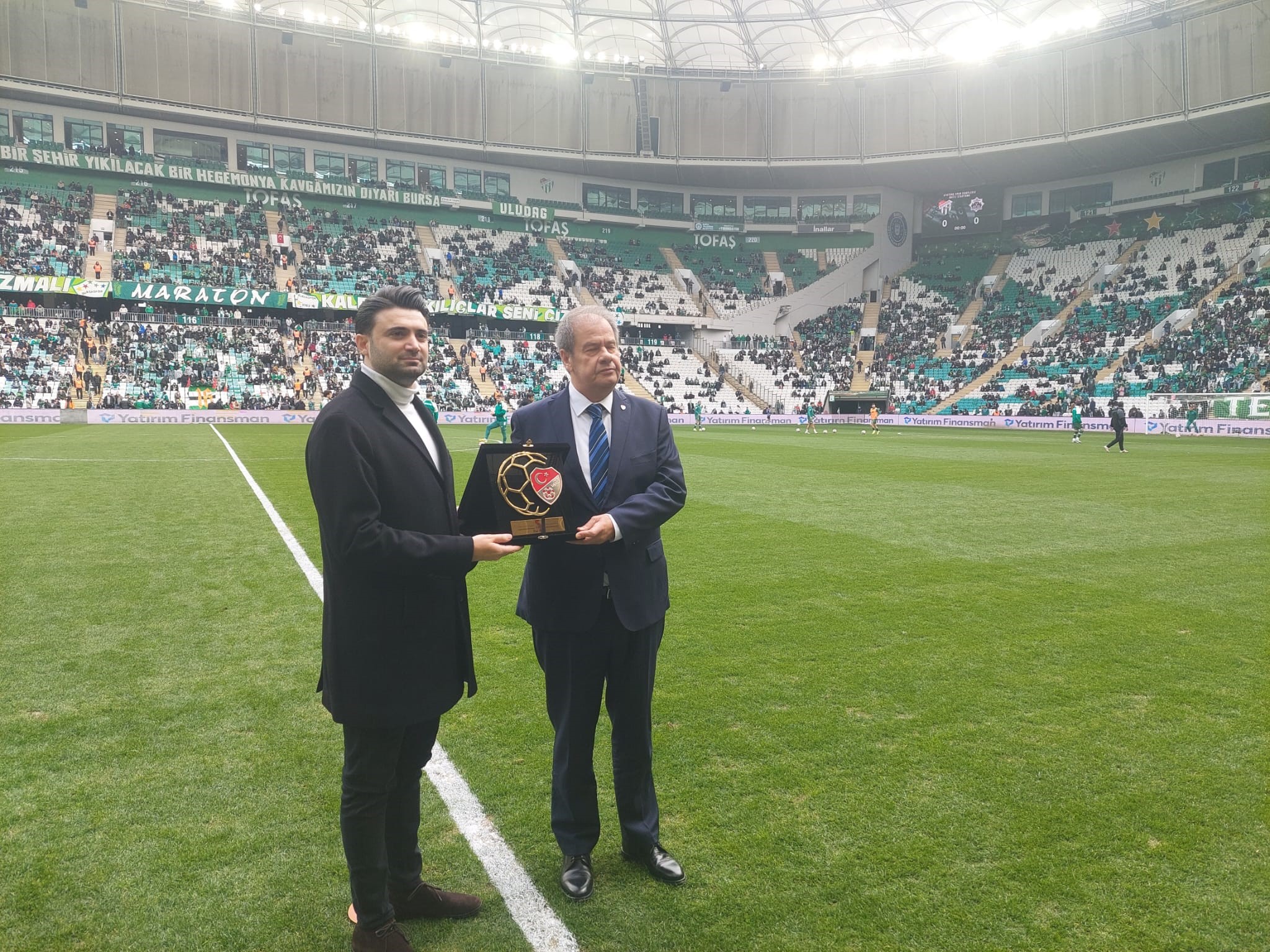 Bursaspor’a Fair Play ve Sosyal Sorumluluk Ödülü