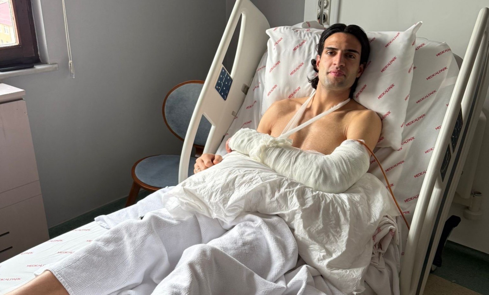 Bursaspor'da Baran Başyiğit operasyon geçirdi