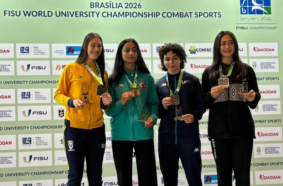 BUÜ’lü milli sporcudan uluslararası başarı