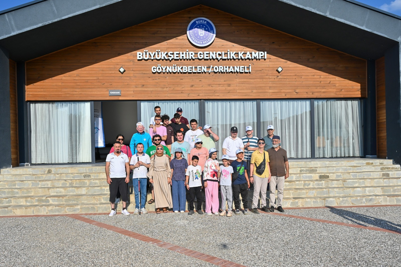 Büyükşehir'in gençlik kampında engeller eğlenerek aşıldı