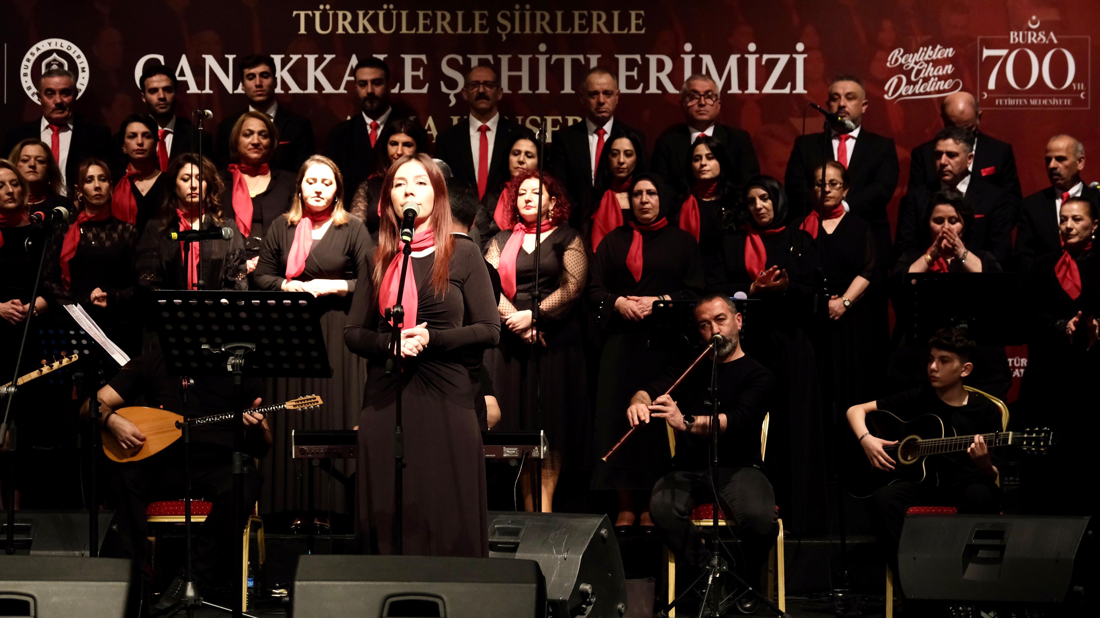 Çanakkale Ruhu Türkülerle Yaşatıldı