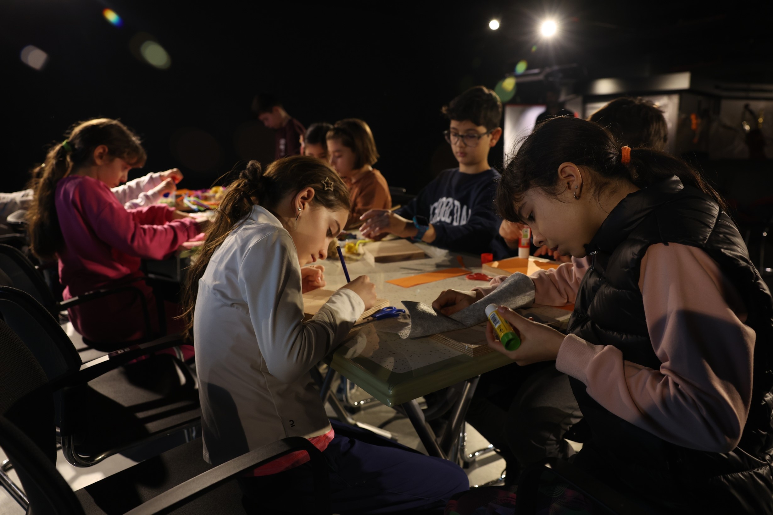 Çocuklar Nilüfer’de hayallerindeki liri tasarladı