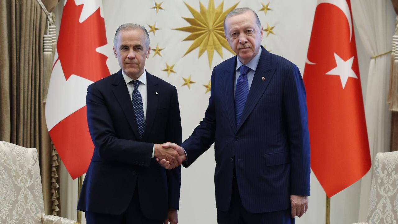 Cumhurbaşkanı Erdoğan Kanada Başbakanı Carney'i kabul etti