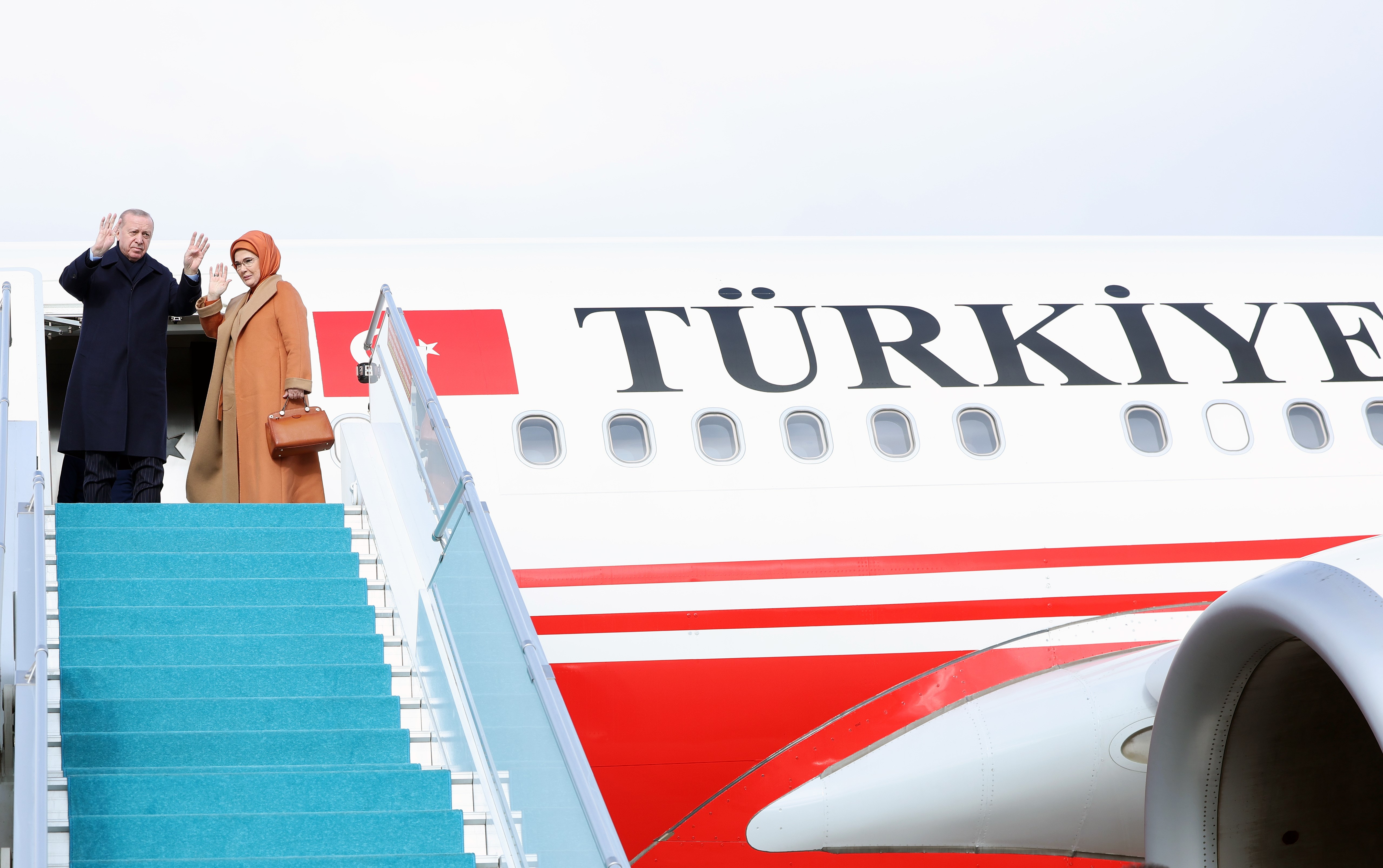 Cumhurbaşkanı Erdoğan, Suudi Arabistan'a gitti