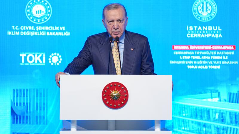 Cumhurbaşkanı Erdoğan'dan İBB'ye Cerrahpaşa tepkisi! "Atatürk'ün mirasına sahip çıkmadılar"