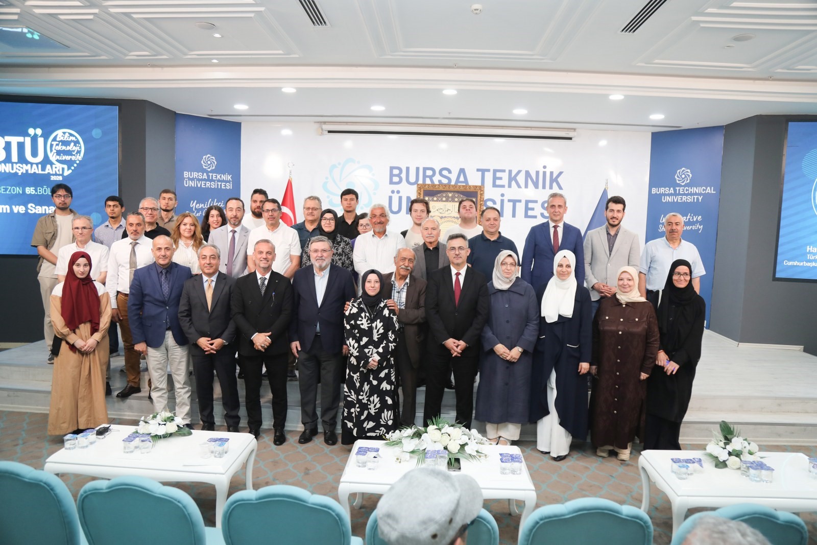 Cumhurbaşkanlığı Kültür ve Sanat Büyük Ödüllü Fuat Başar BTÜ’de öğrencilerle bir araya geldi
