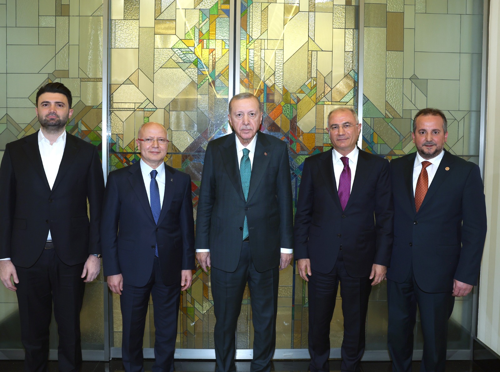 Davut Gürkan ve Bursa heyeti Cumhurbaşkanı Erdoğan’la görüştü