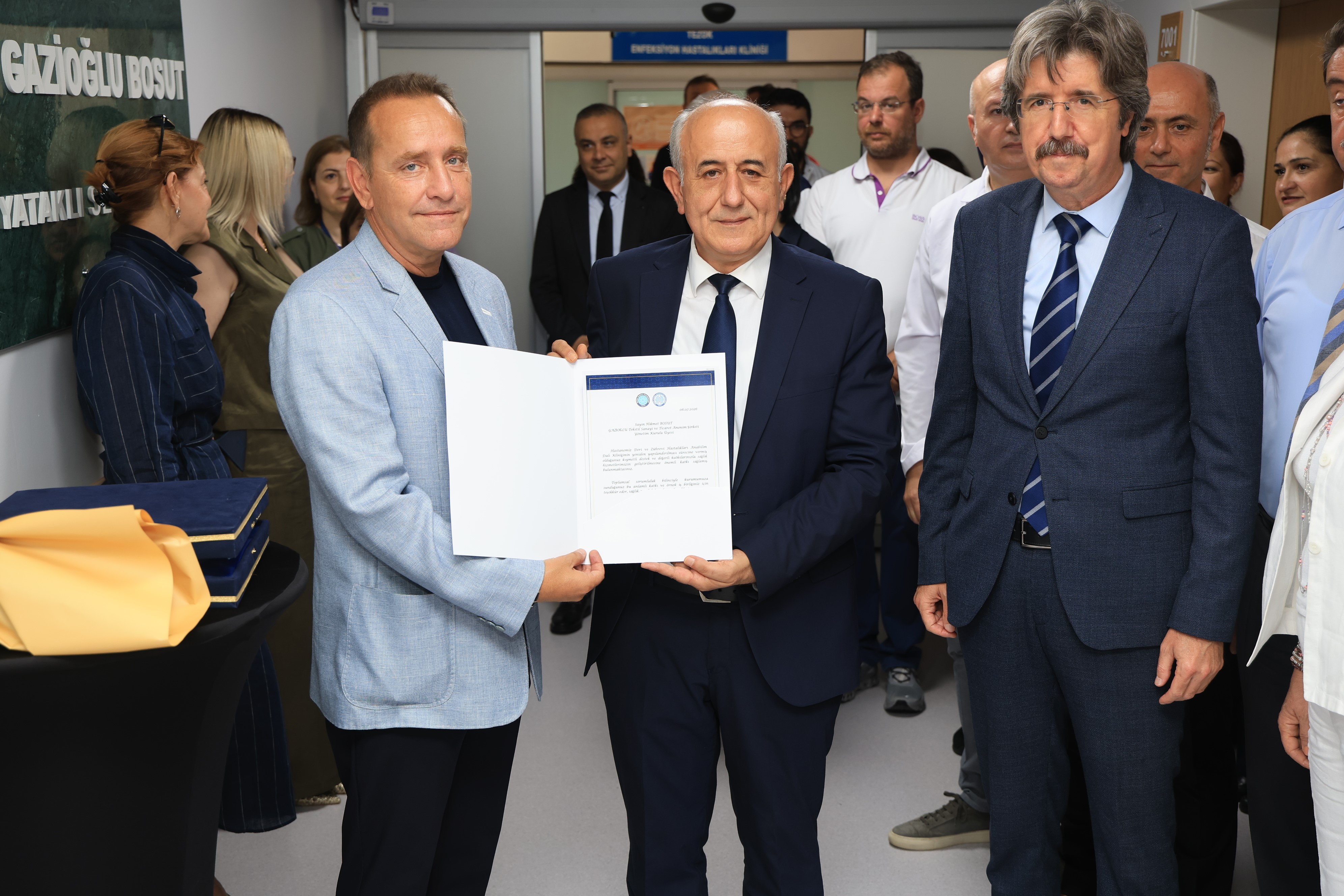 Dermatoloji Kliniği hayırsever desteği ile yenilendi