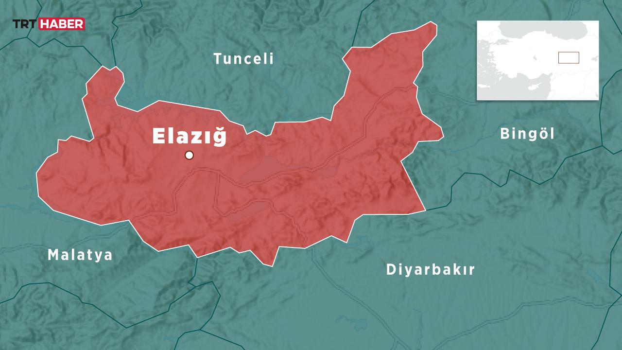 Elazığ'da 4,3 büyüklüğünde deprem