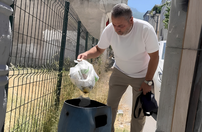 Ev hayali bir poşetle kayboldu