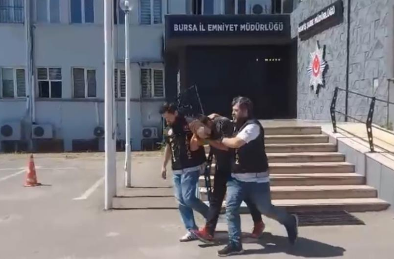 Firari kayısı ağacına sığındı, polisten kaçamadı
