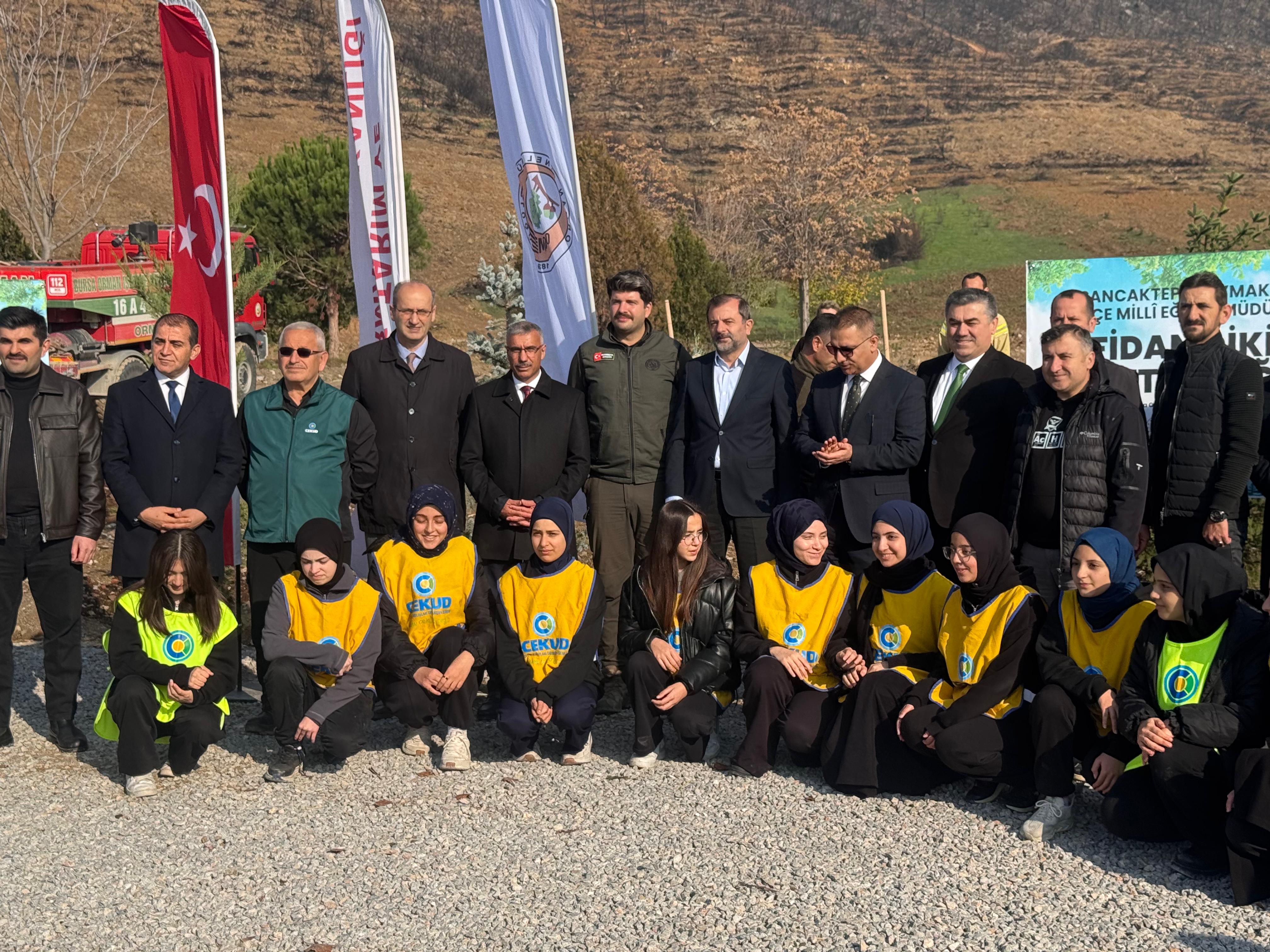 Geleceğe Nefes Olacak Fidan Dikim Etkinliği Gürsu'da Gerçekleşti