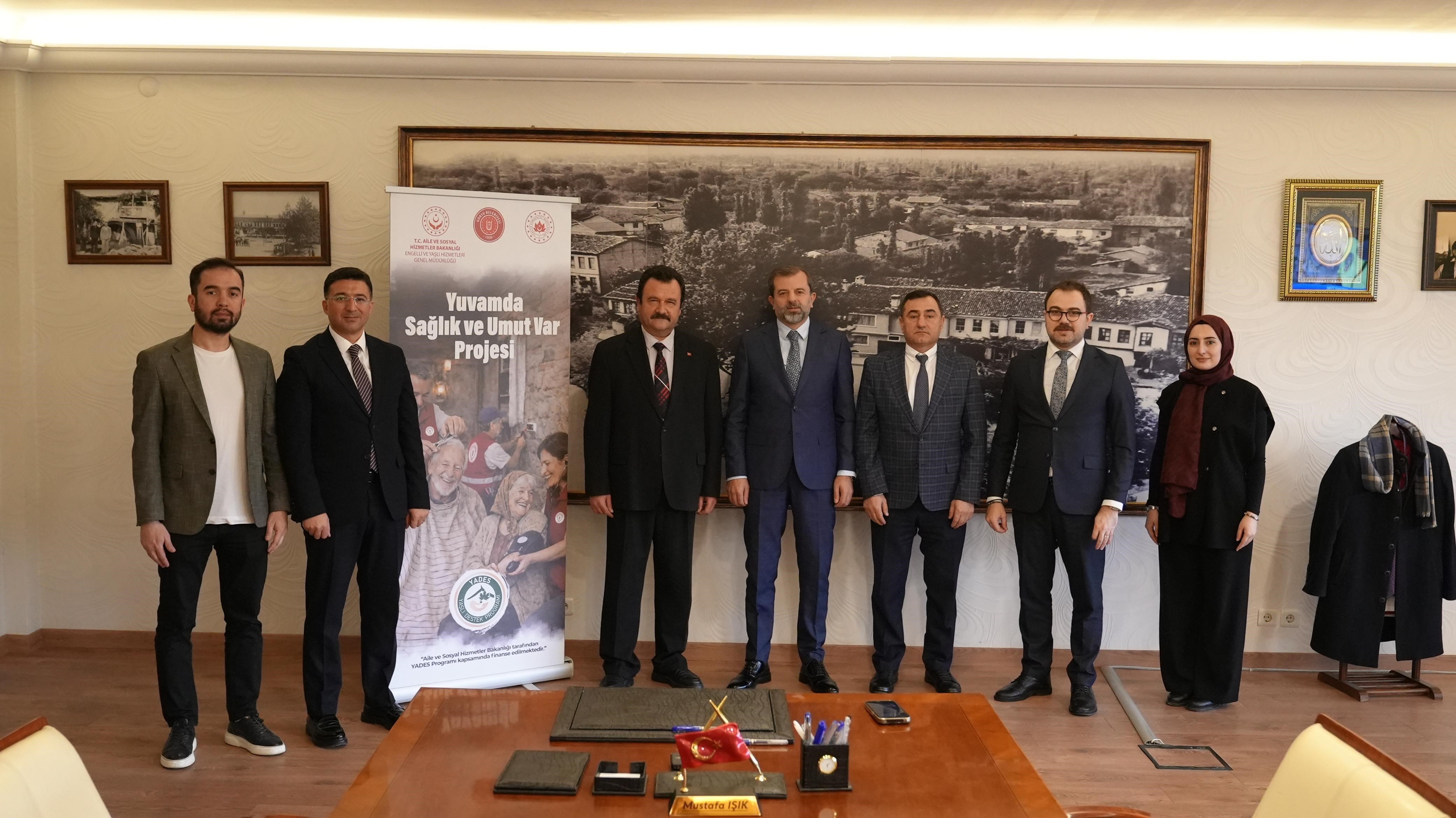 Gürsu'da 'Yuvamda Sağlık ve Umut var' projesi