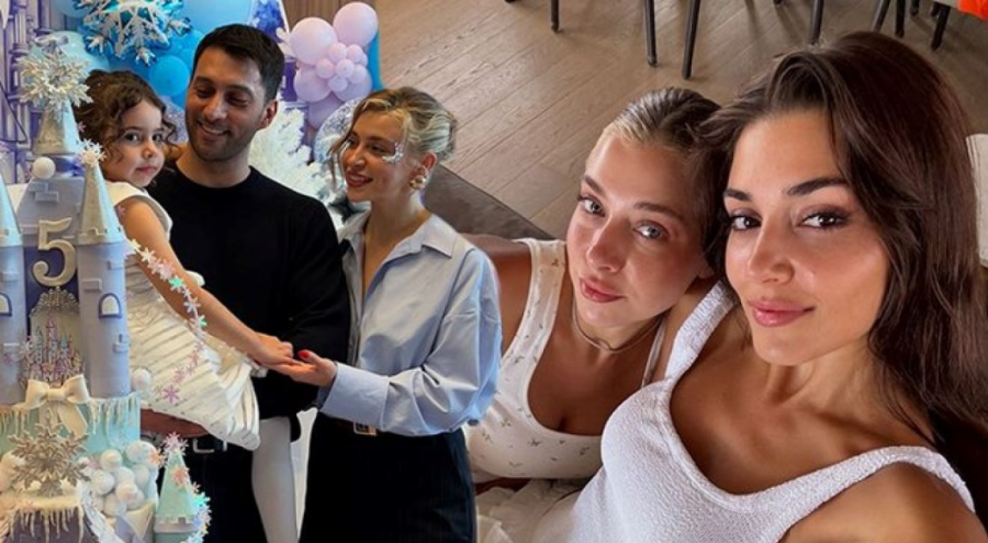 Hande Erçel'in yeğeni Mavi operasyon geçirdi