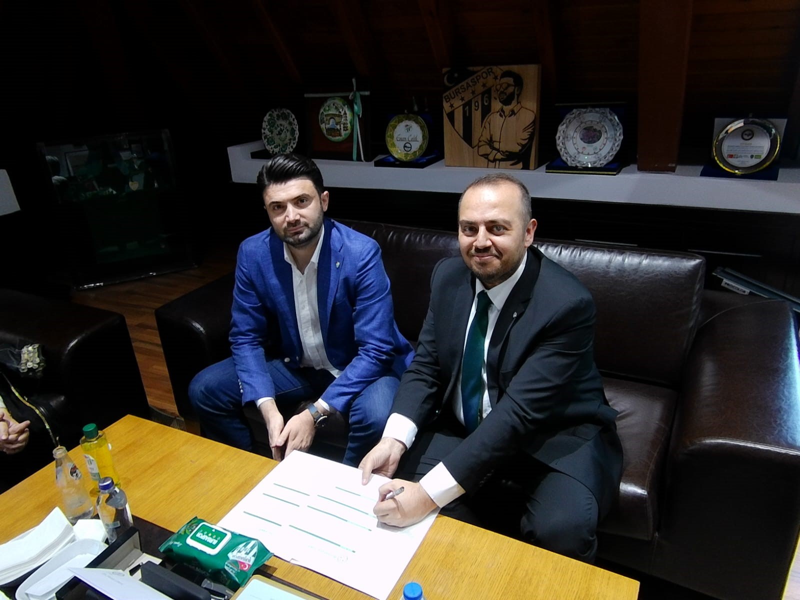 Hayat Hastanesi’nden Bursaspor’a destek ziyareti