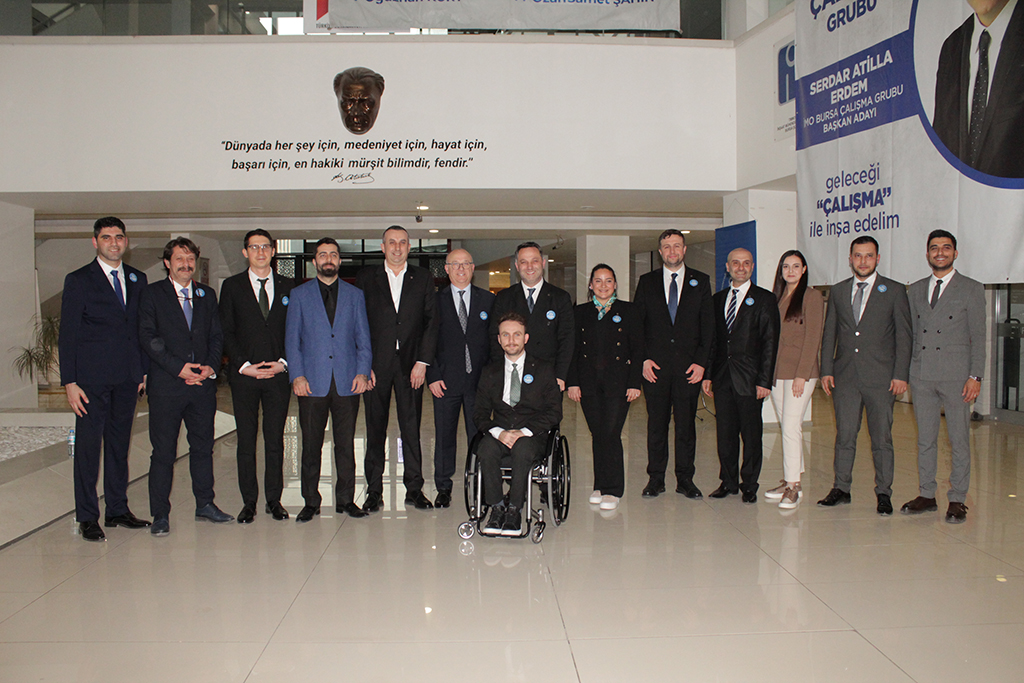 İMO Bursa’da Serdar Atilla Erdem güven tazeledi