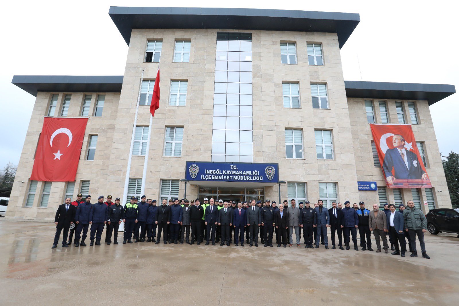 İnegöl Protokolü Bayramlaşma Töreninde Buluştu