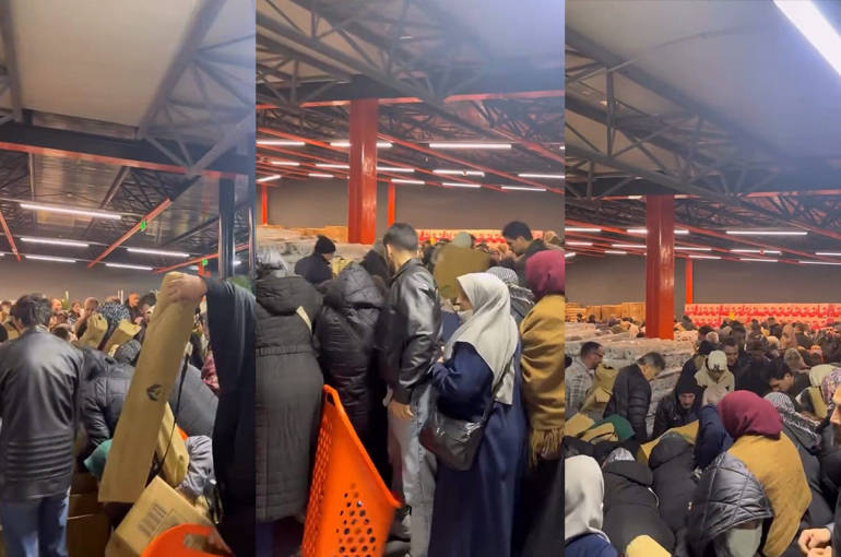 İnegöl’de 100 TL’lik Açılış İndirimi izdihamı!