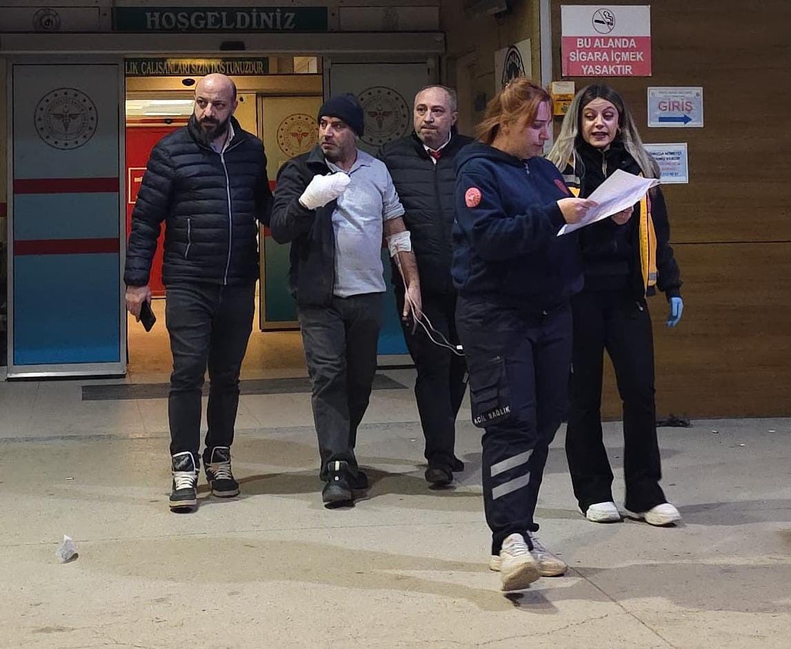 İnegöl'de elini testereye kaptıran işçinin 3 parmağı parçalandı