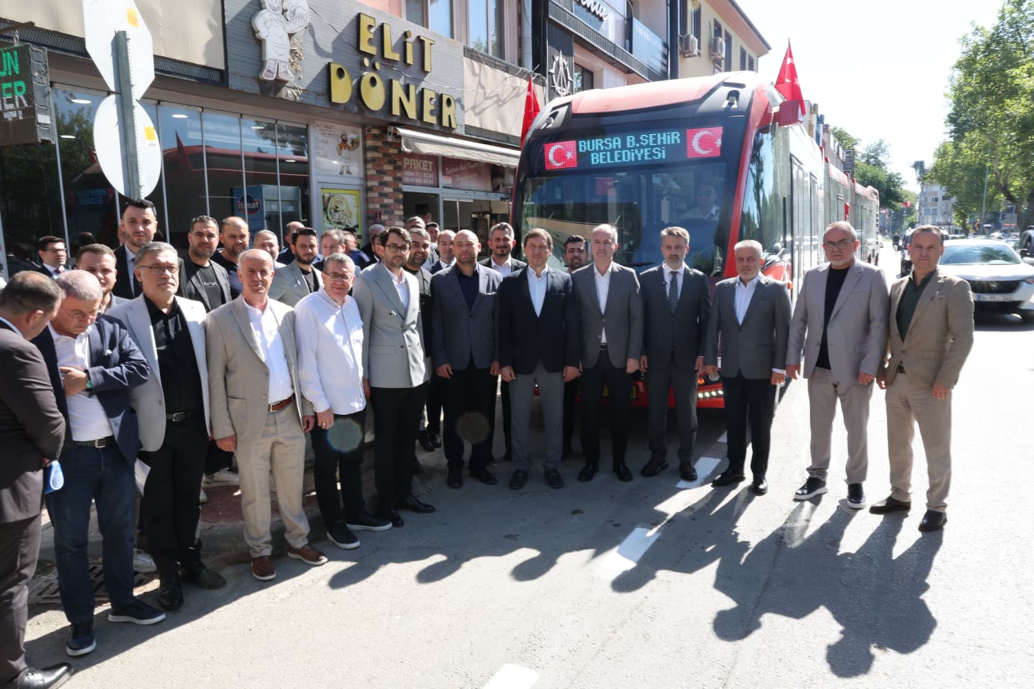 İnegöl'e metrobüs geliyor