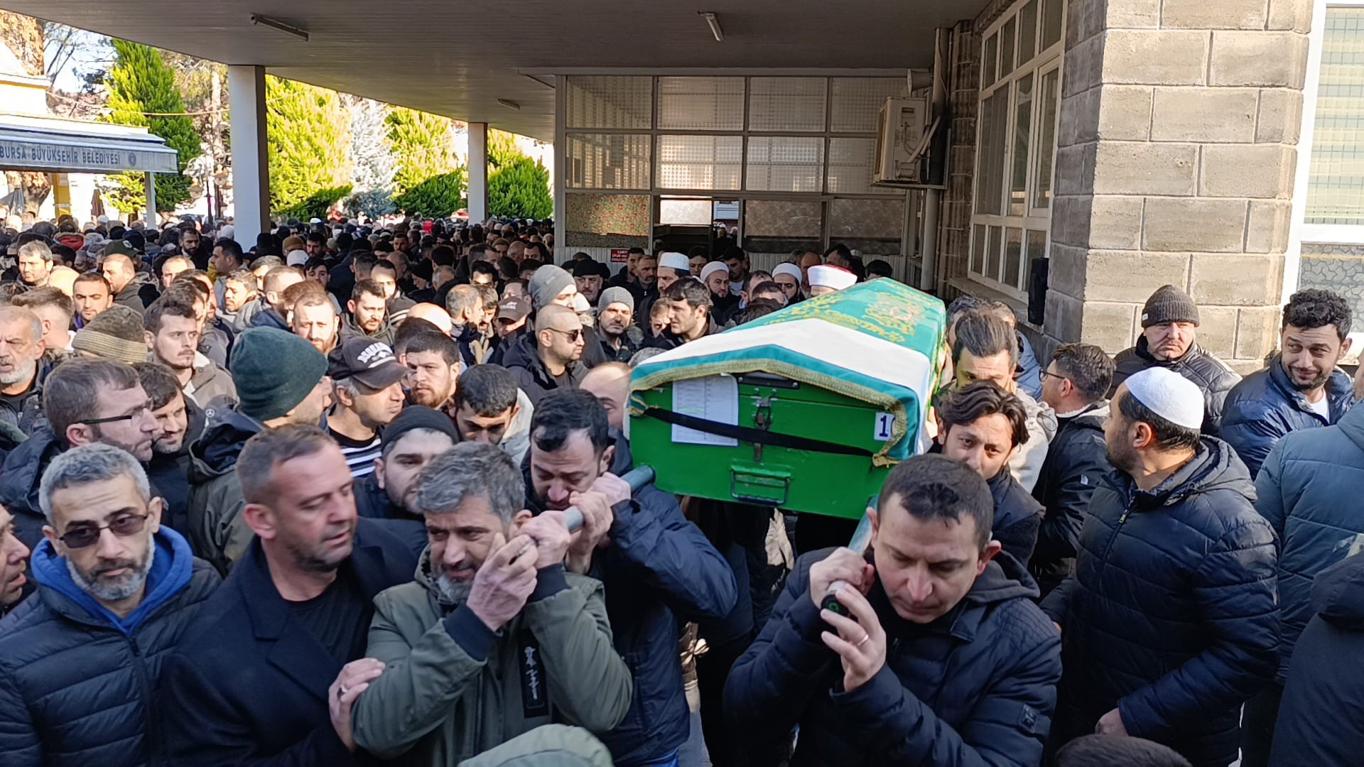 İş Kazası Kurbanı Mahmut Memiş’e Son Görev