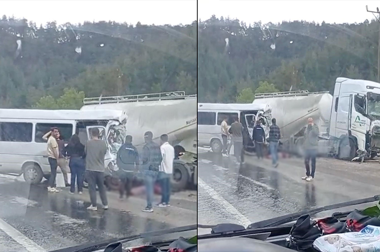 Isparta-Antalya karayolunda feci kaza: 7 ölü