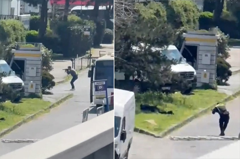 İsrail Konsolosluğu yakınında çatışma: Saldırganlardan 2’si ölü, 1’i yaralı ele geçirildi