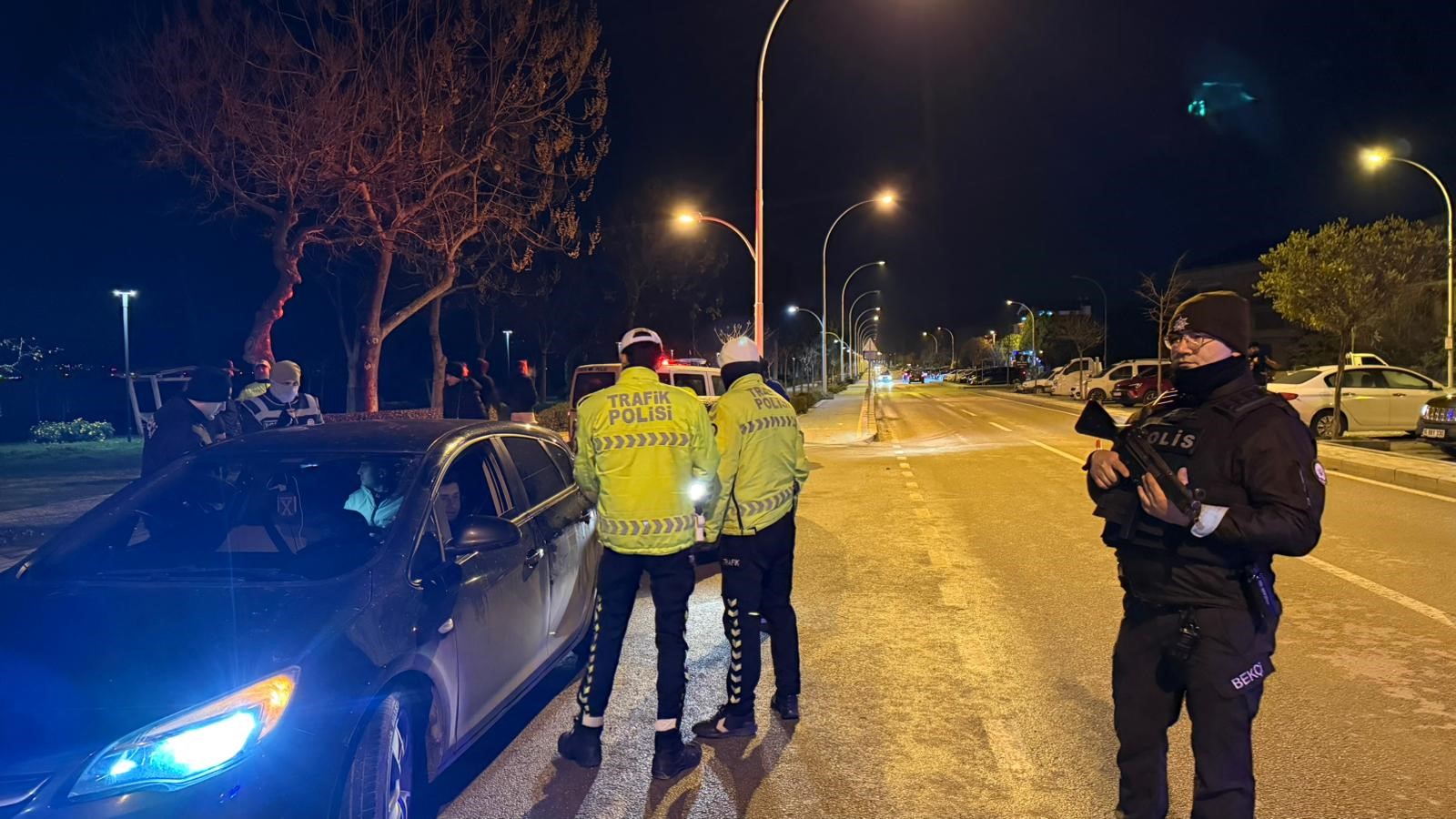 İznik'te yılbaşı gecesi huzur ve güven uygulaması