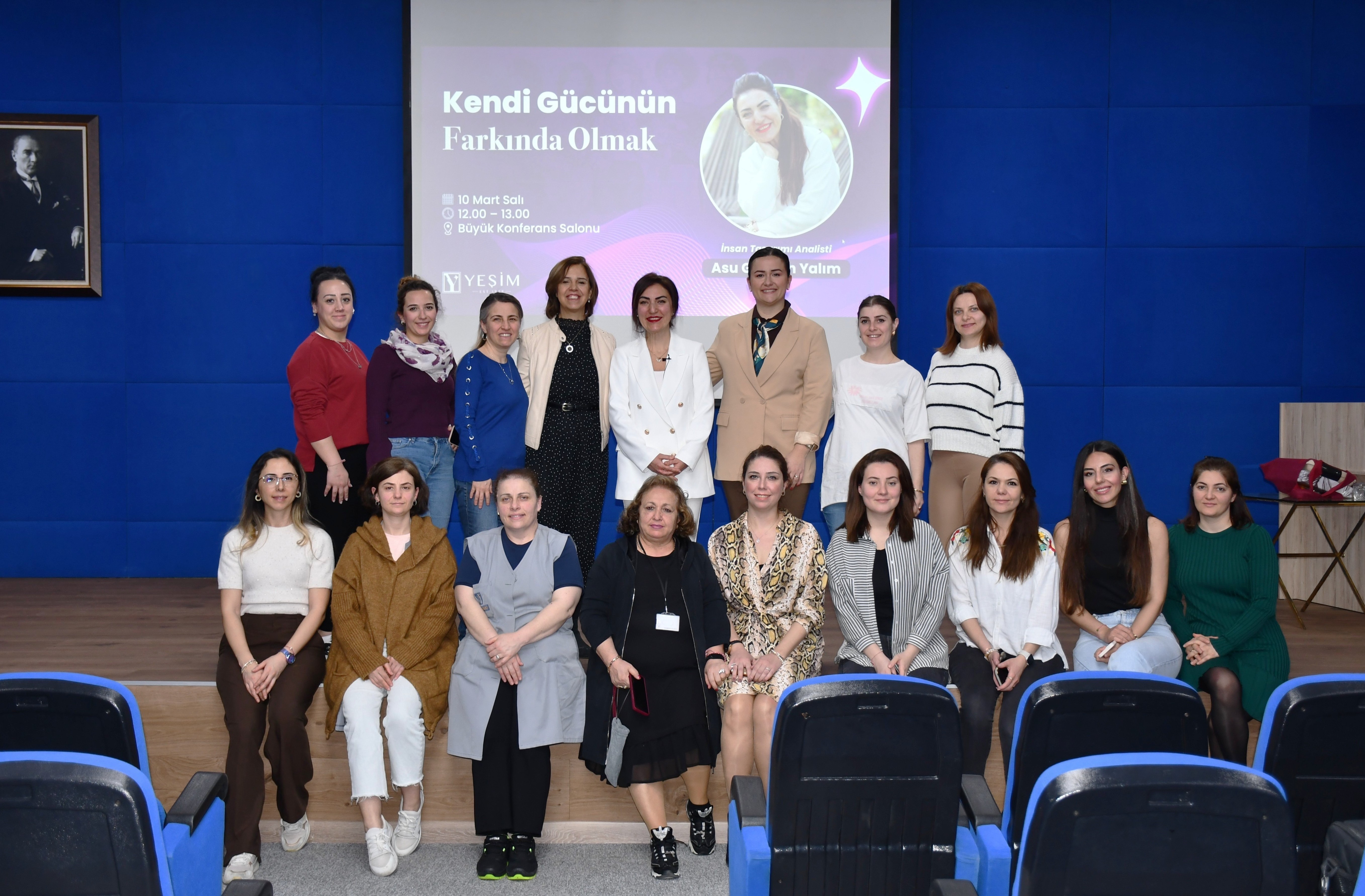 Kadınlar gününde "Eşsizliğin Tasarımı" söyleşisi düzenlendi