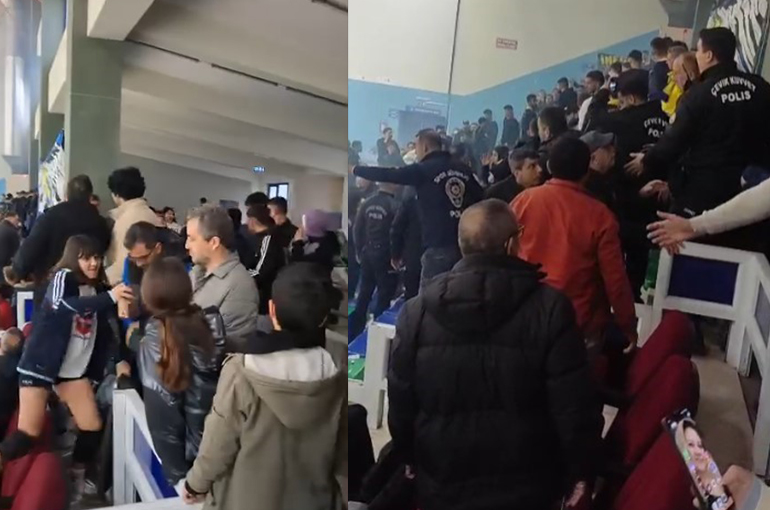 Karacabey Belediyespor - Fenerbahçe maçında olaylar çıktı