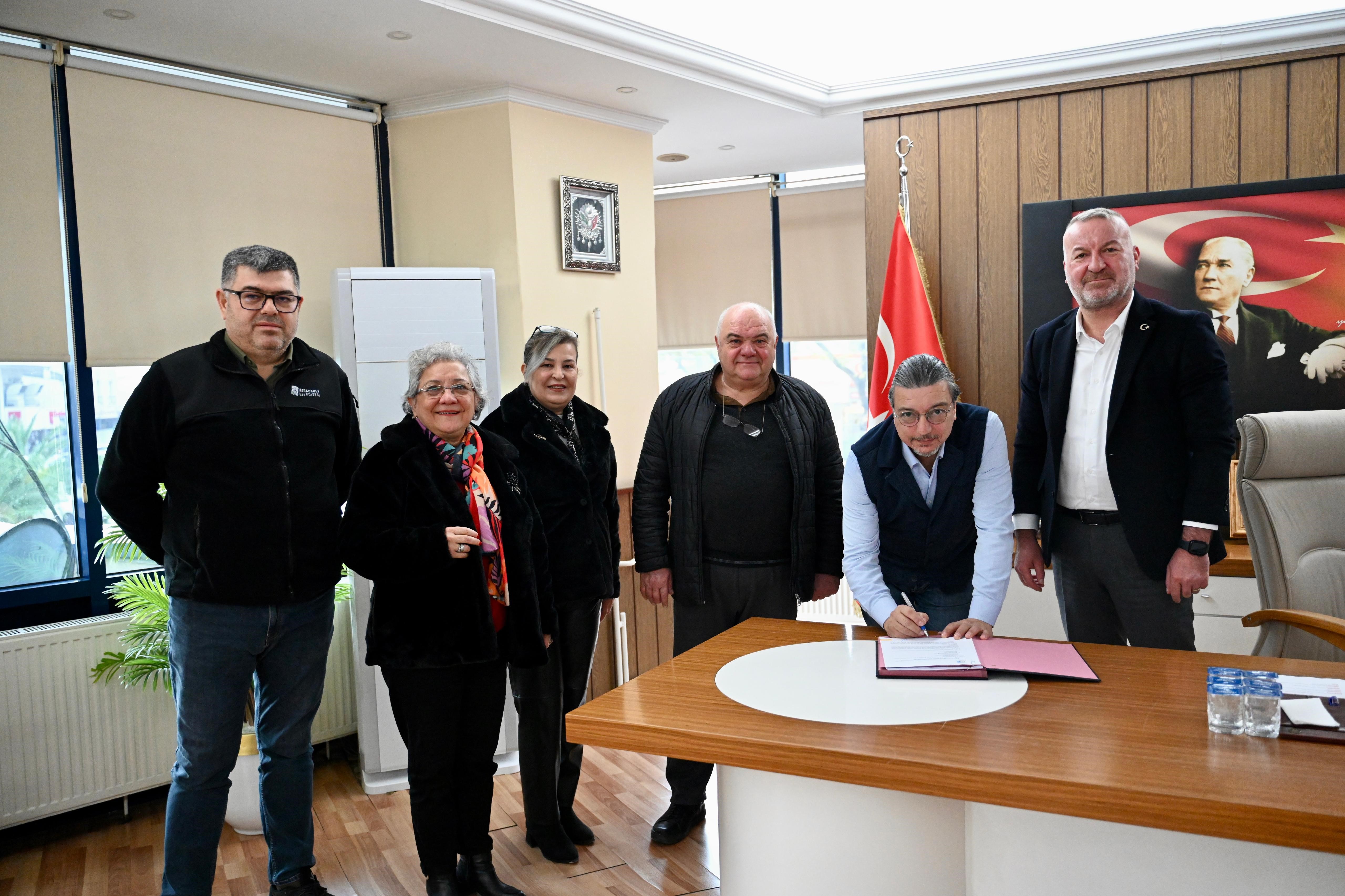 Karacabey'de kültür ve sanat için imzalar yeniden atıldı