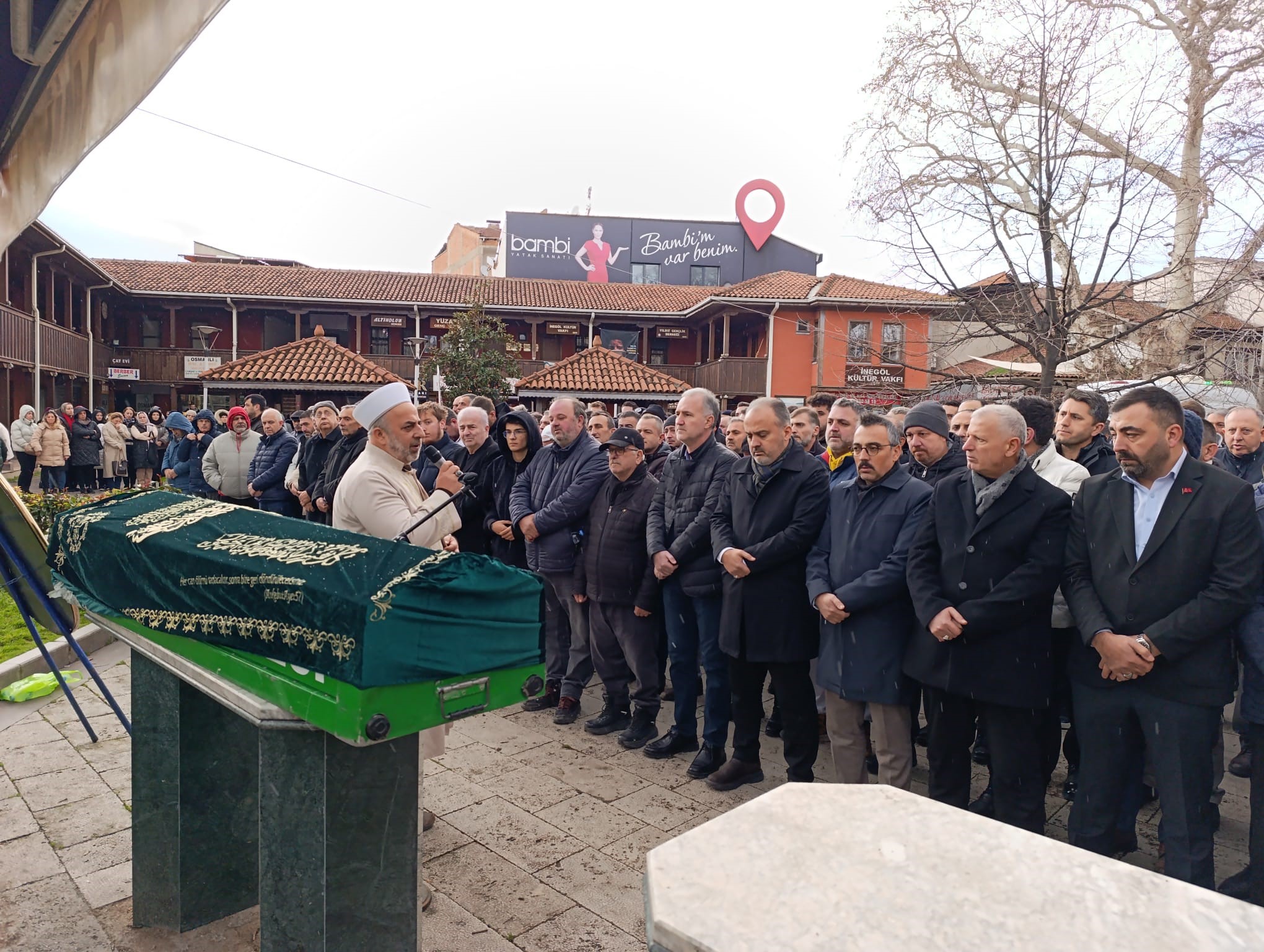 Kazada hayatını kaybeden İnegöllü iş adamı Sedat Taç toprağa verildi