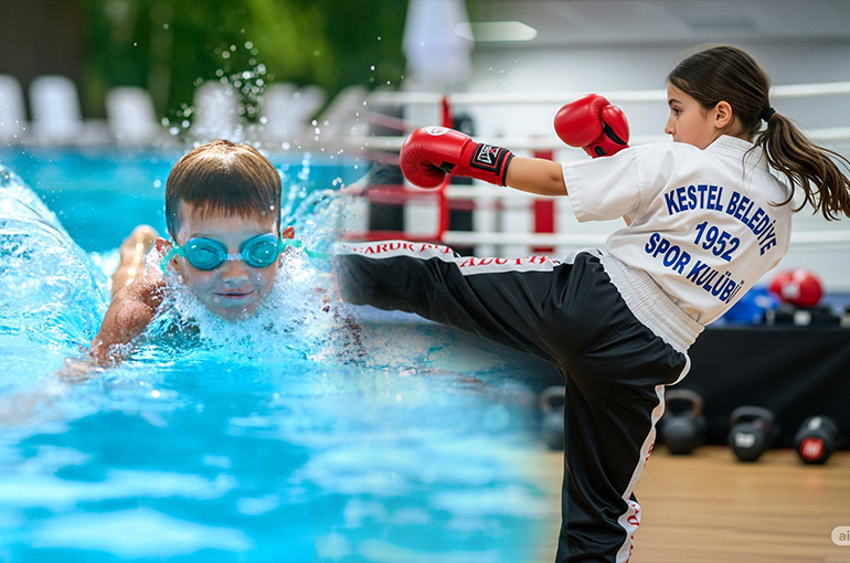 Kestel Belediyesi Yaz Spor Okulları Başladı
