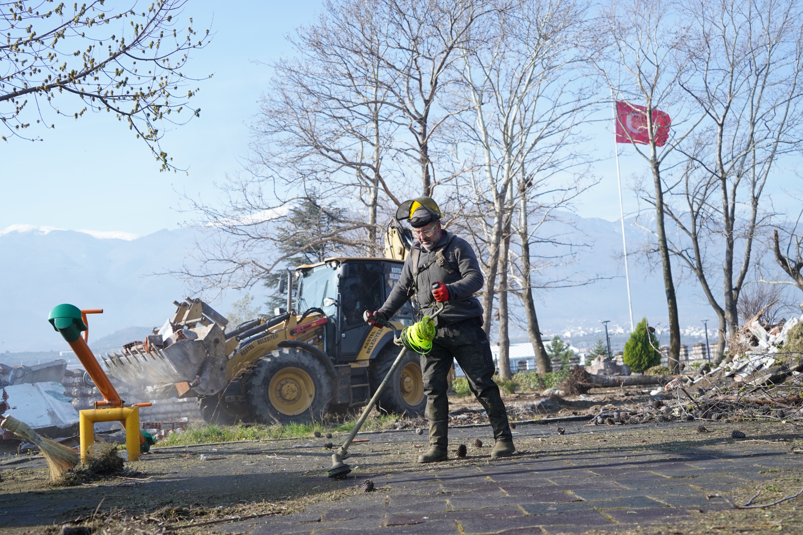 Kestel Belediyesi'den Bahar Hazırlıkları