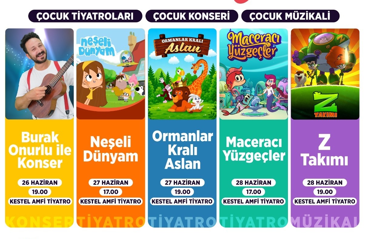 Kestel Belediyesi’nden Çocuklara Karne Hediyesi: Şenlik Başlıyor