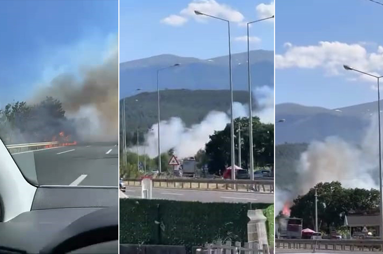 Kestel'de orman yangını: Havadan ve karadan müdahale devam ediyor
