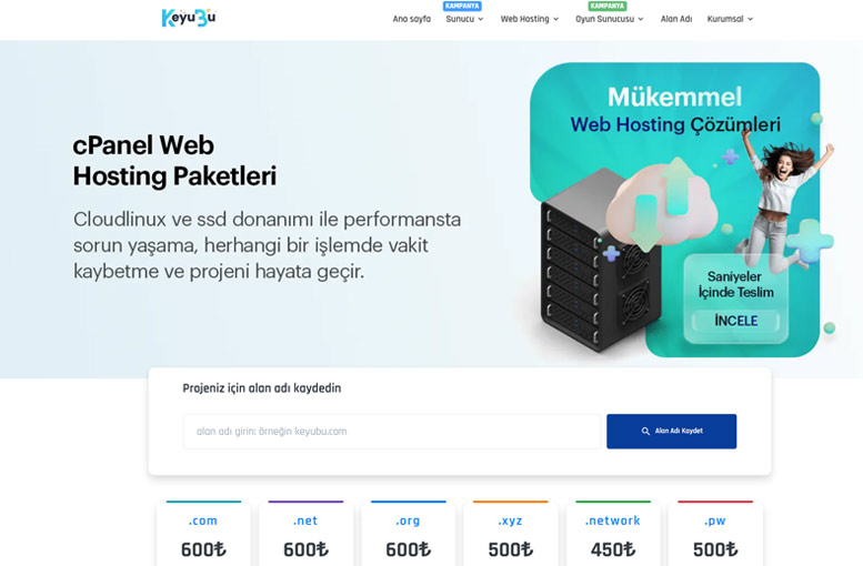 Keyubu Vds Sunucu Çözümleri