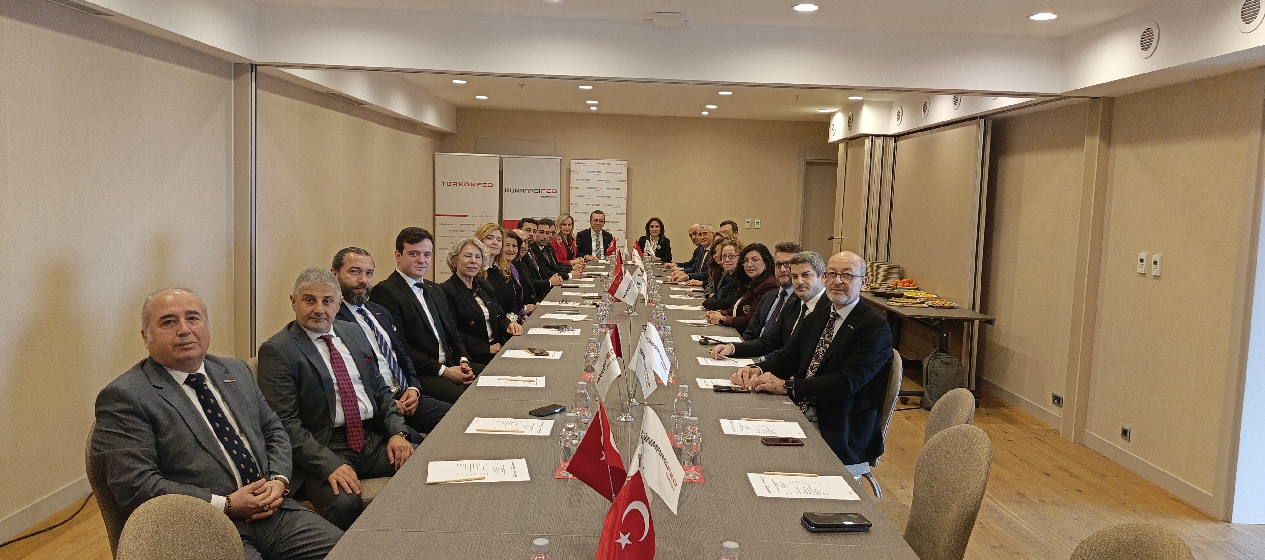 MARSİFED ve GÜNMARSİFED iş birliği imkanlarını değerlendirdi