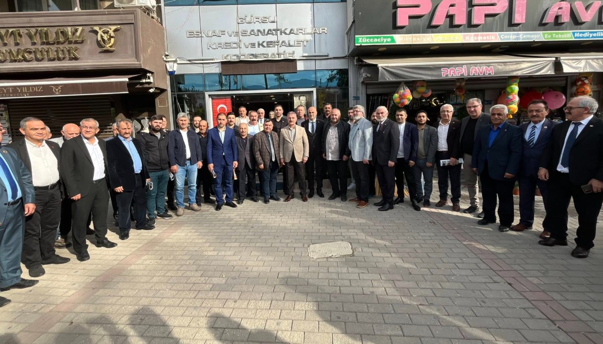 MHP Gürsu İlçe Teşkilatı’ndan Yoğun Saha Mesaisi