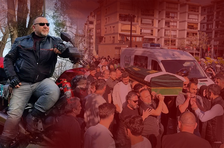 Motosiklet kazasında hayatını kaybeden sanatçı son yolculuğuna uğurlandı