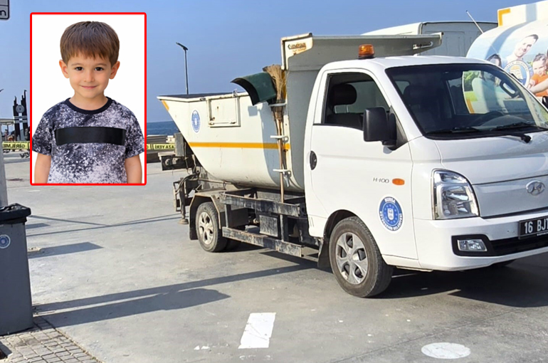 Mudanya'da kamyonun ezdiği 4 yaşındaki çocuk hayatını kaybetti