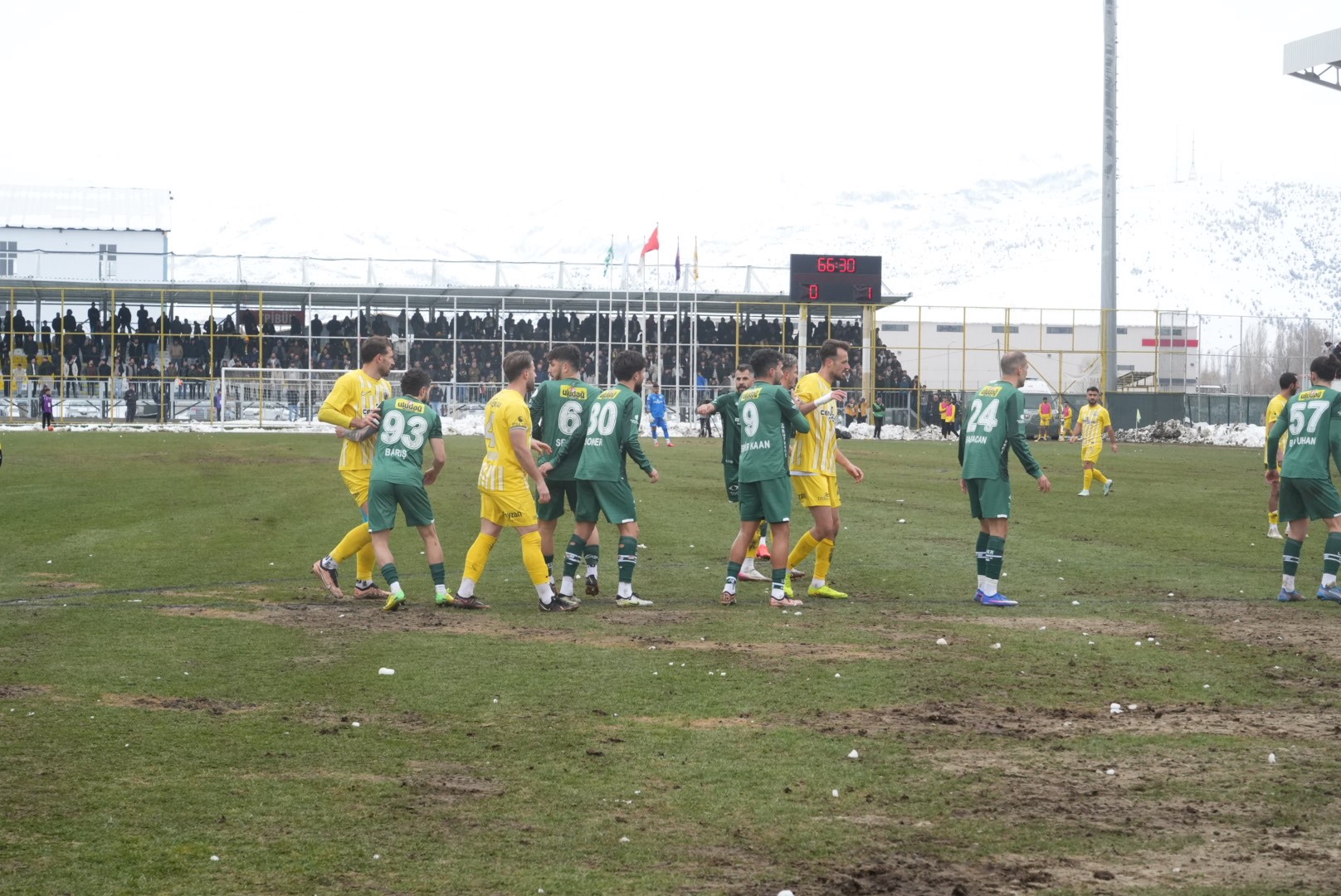 Muş Spor sahasında Bursaspor’a mağlup oldu