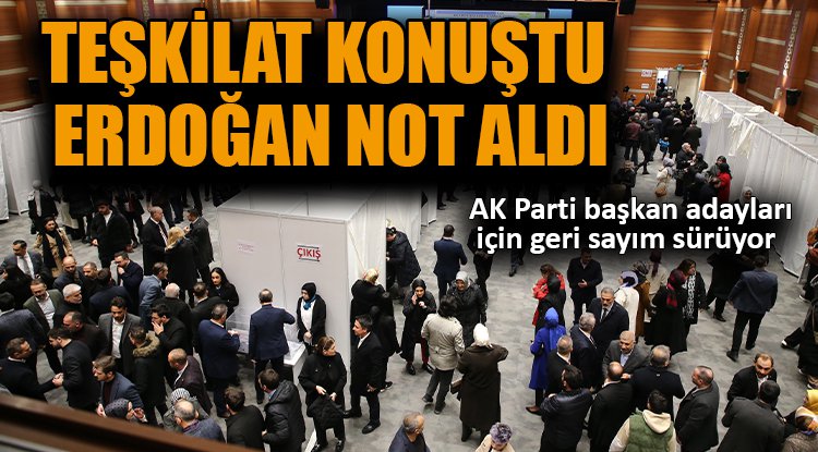 AK Parti başkan adayları için geri sayım sürüyor