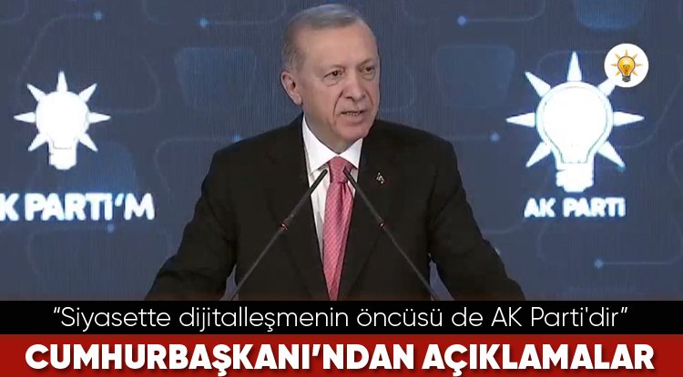 AK Parti mobil uygulama tanıtım toplantısı! 