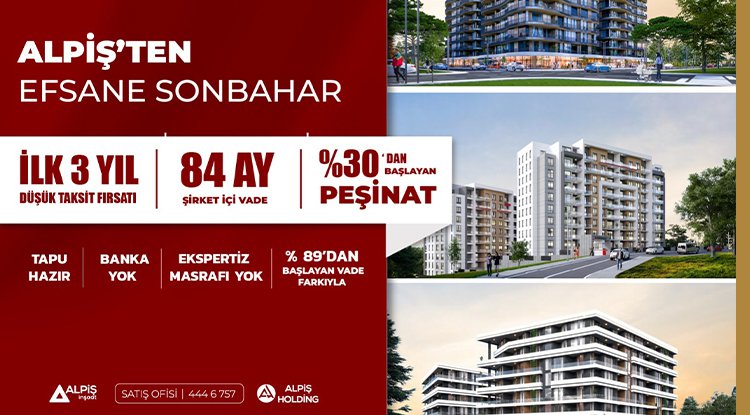 Alpiş’ten ev sahibi yapan yeni kampanya…